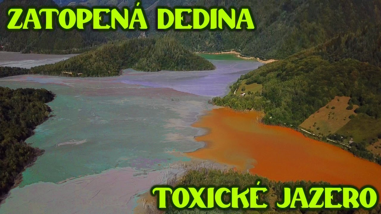 Zatopená Dedina ☣️ GEMANA ☠️ Toxické Jazero ☣️ Ivan Donoval ☠️ Urbex Dokument ☣️ Vrakmania