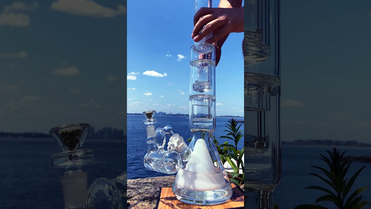 Pulsar Double Inverted Showerhead Perc Beaker