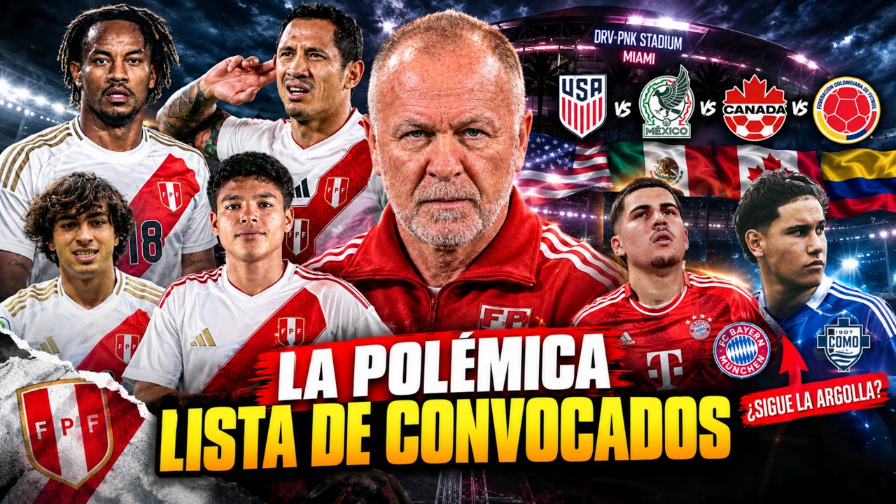 OFICIAL 🚨 LISTA de CONVOCADOS a SELECCI&Oacute;N 🇵🇪 &iexcl;MANO MENEZES SORPRENDE vs USA M&Eacute;XICO CANAD&Aacute; COLOMBIA