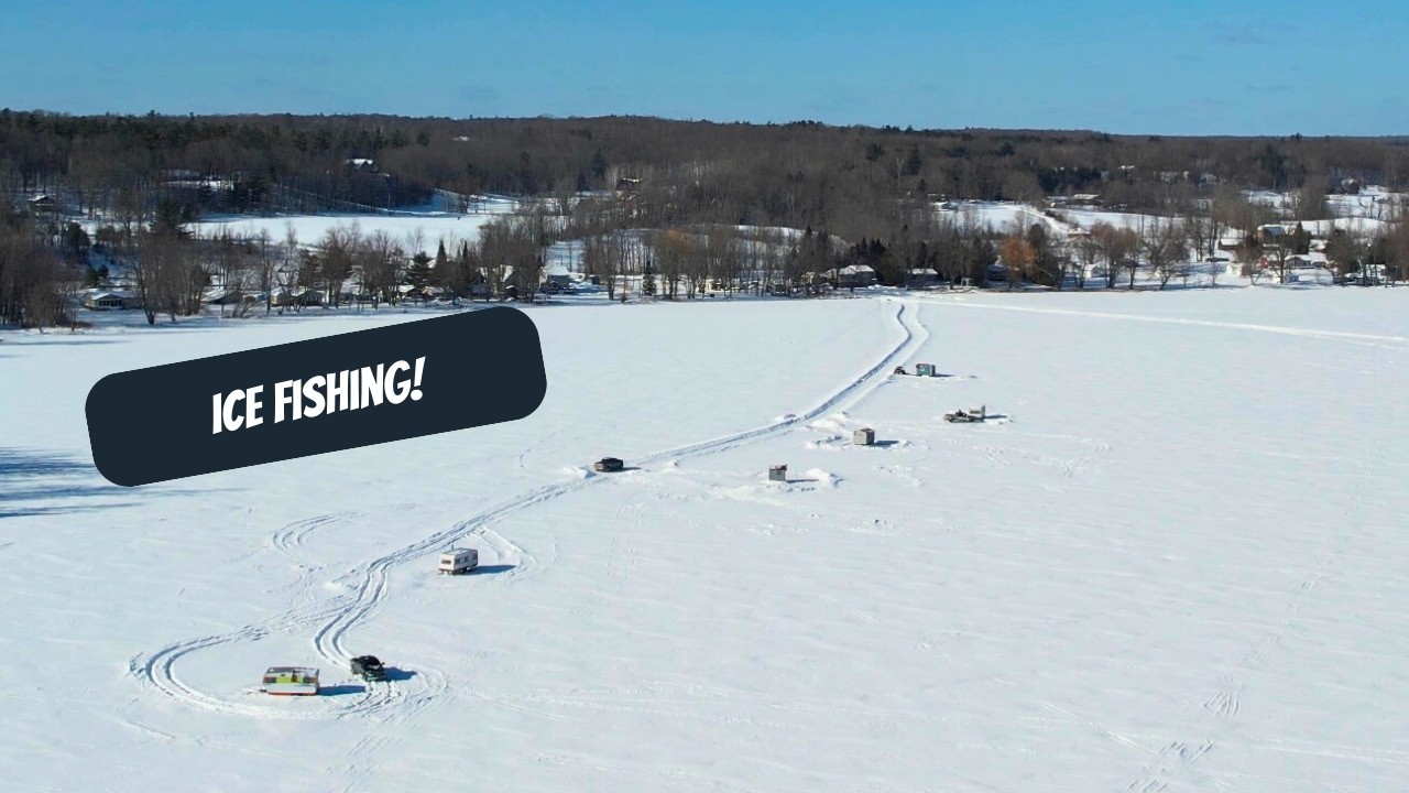 Ice Fishing Is Just Part Of Winter Here