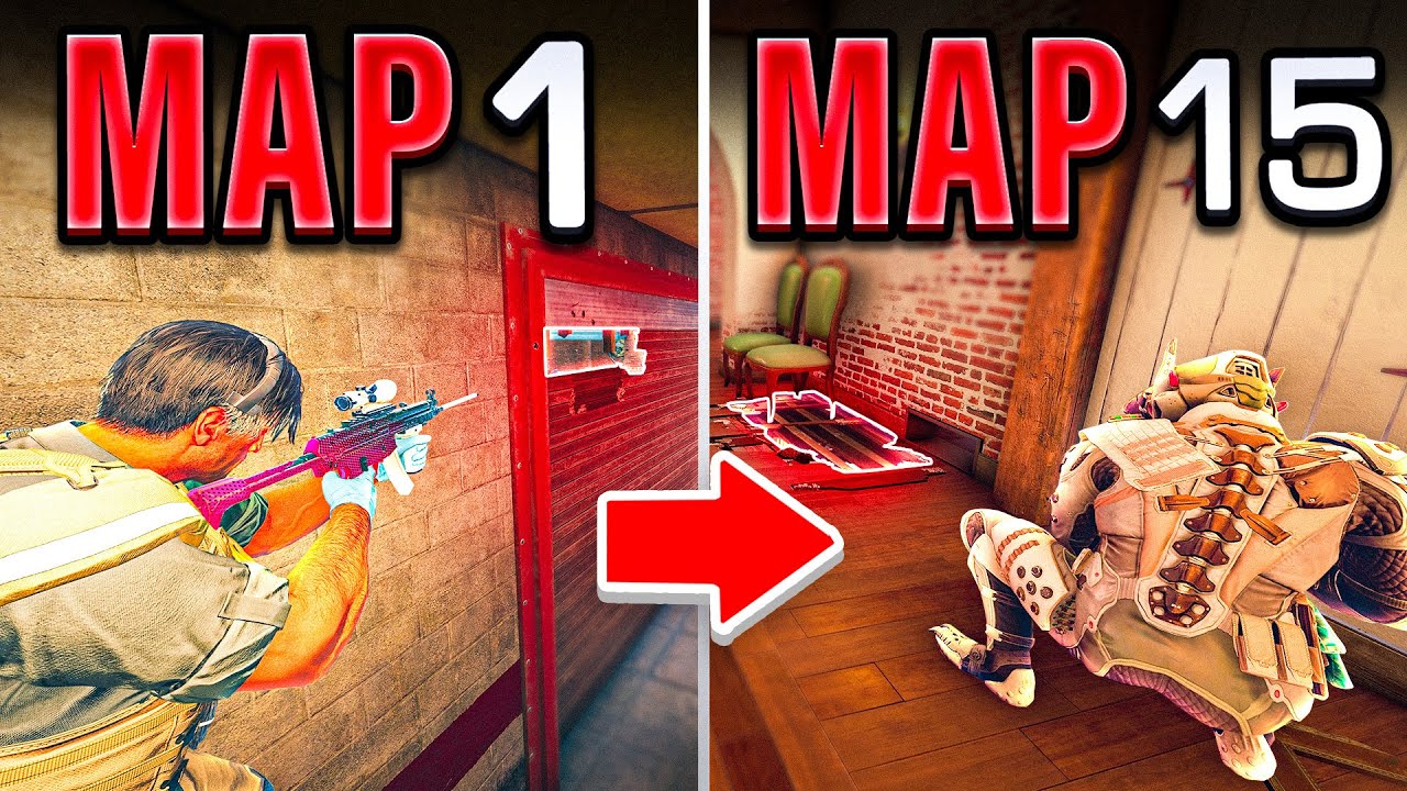 1 BROKEN Angle for every Ranked Map on Siege - Rainbow Six: Siege