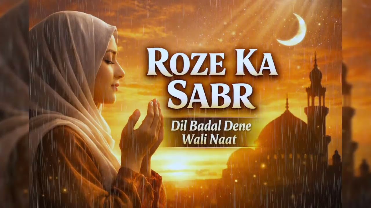 Sunoge To Ro Doge 😢 Roze Ka Sabr Beautiful Naat