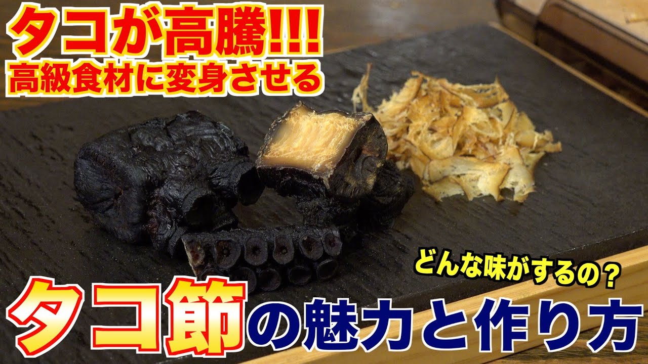 価格高騰中！？知れば知るほど奇妙な巨大タコを節にしてみた