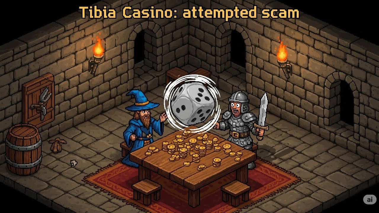 Antica y su mafia del casino: El lado oculto de Tibia