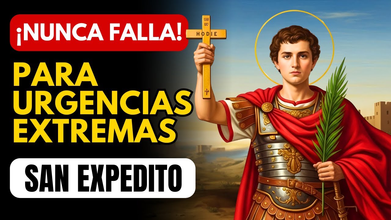 ✨ SAN EXPEDITO 💖 ORACIÓN PARA URGENCIAS EXTREMAS Y MILAGROS INMEDIATOS 🙏 FUNCIONA HOY MISMO
