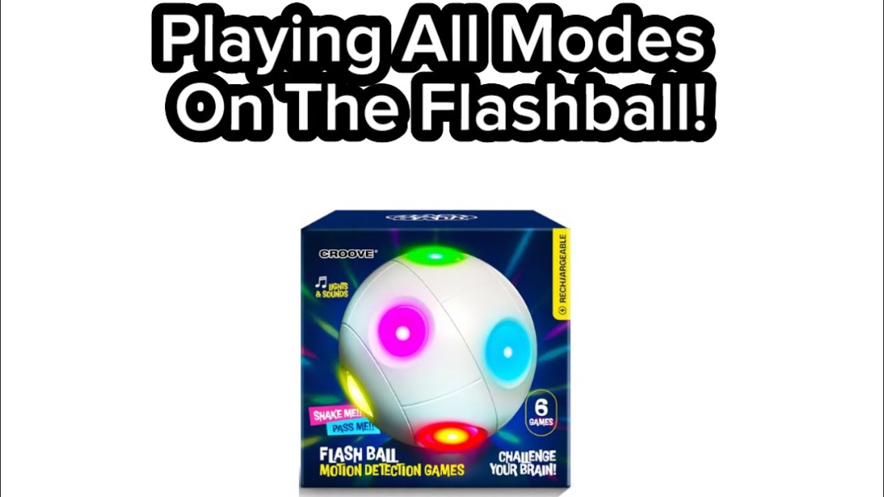 Playing All Modes On The Flashball! (Audio Only)