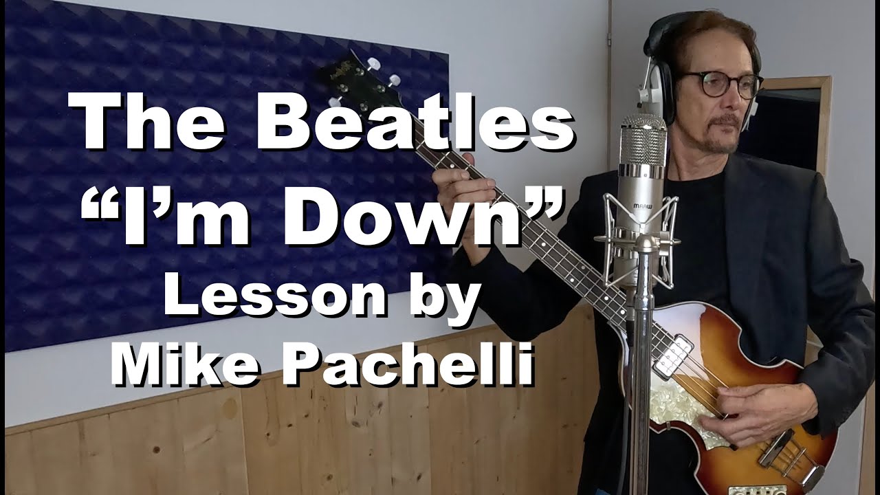 The Beatles - I'm Down - LESSON by Mike Pachelli