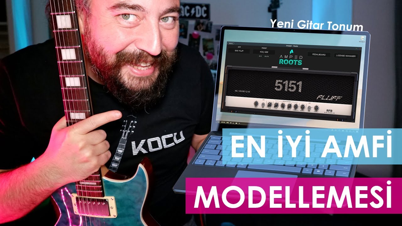 GİTAR AMFİM BİLGİSAYARIMIN İÇİNDE (Ml Sound Labs - Amped Roots)