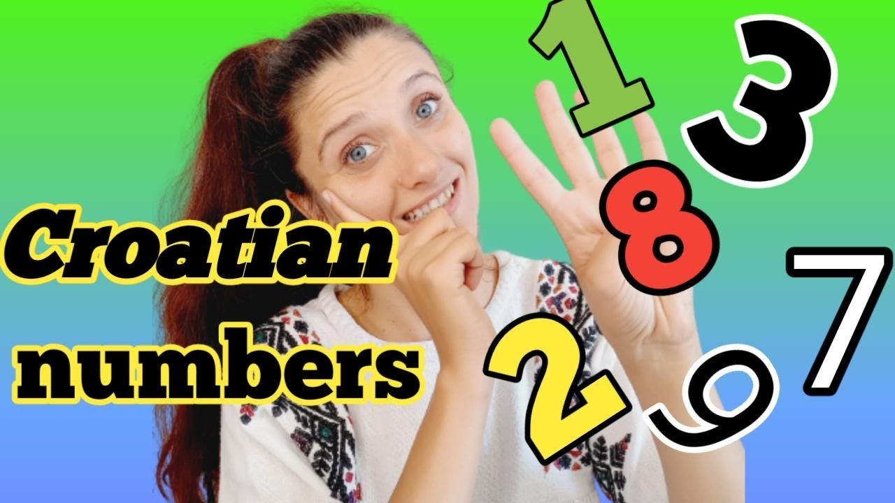 Croatian numbers 1-20 (Croatian Essentials Lesson 3)