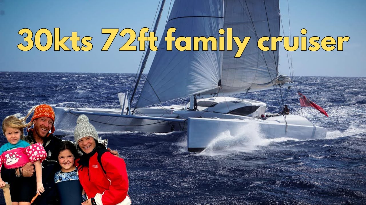 ULTIMATE PERFORMANCE CATAMARAN? - 72ft 30kts Family cruising cat Komotion 