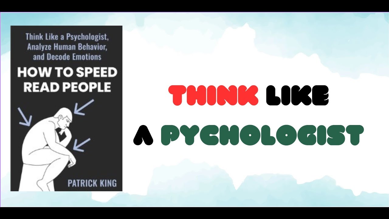 How To Speed Read People || Book Summary