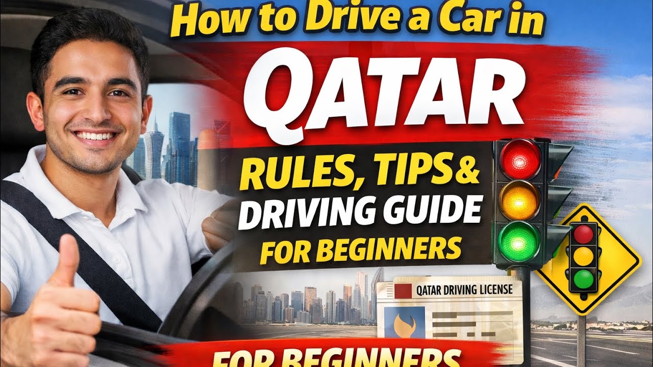 How to Drive a Car in Qatar – Rules, Tips & Driving Guide for Beginners