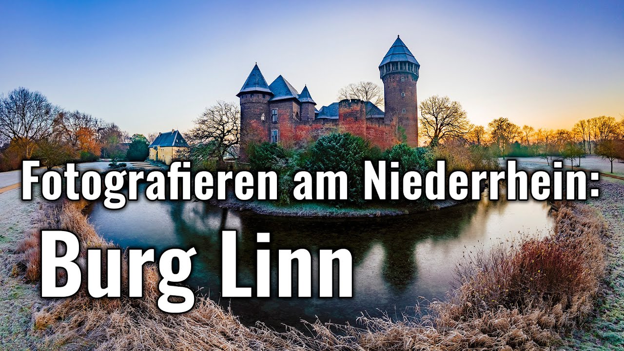 Fotografieren am Niederrhein - Burg Linn, Höhenpanorama fotografieren mit dem DJI Pocket 2