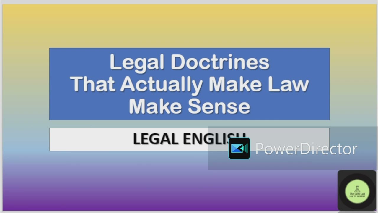 Essential Legal Doctrines in Indian Law | APO, LL.M., UGC‑NET Notes