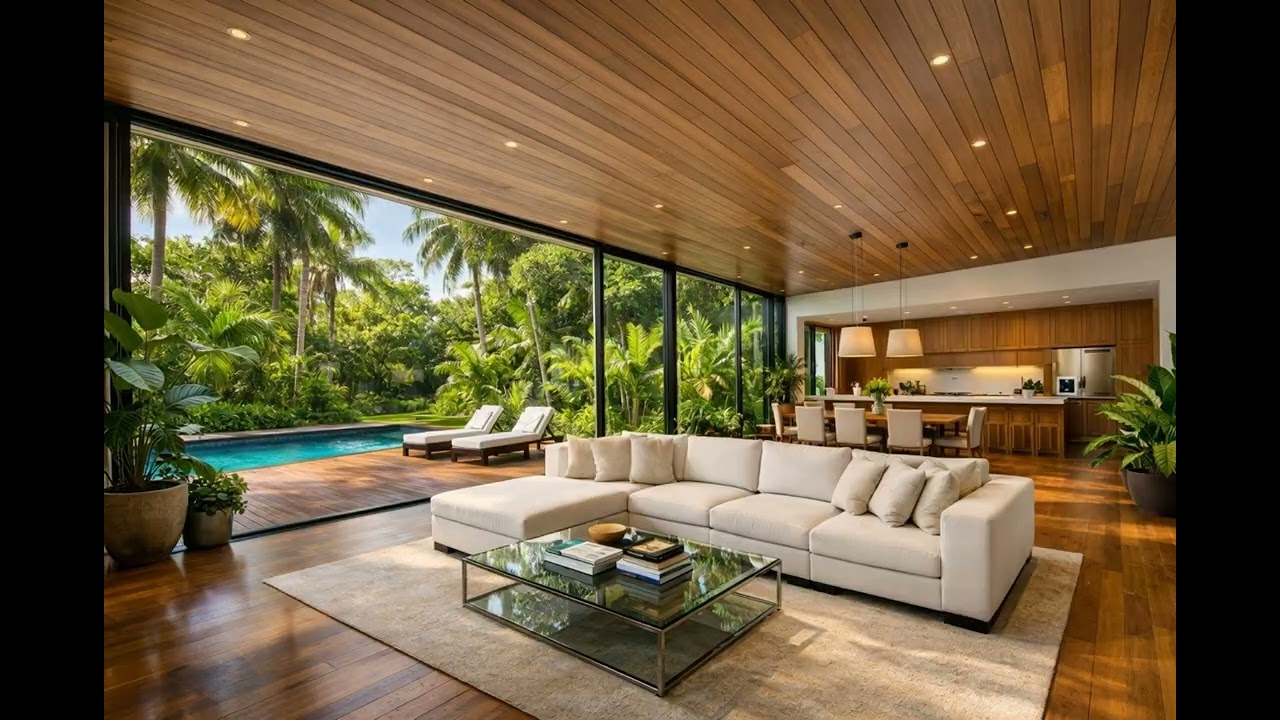 Golden Hour Paradise Lounge 🏝️ Chill Tropical House & Nature Ambience 2026