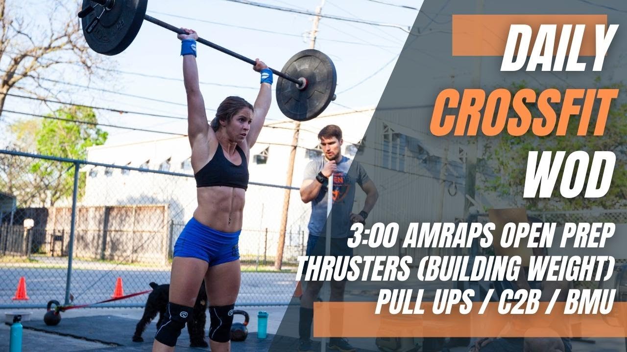 Daily CrossFit WOD | Thruster + Pull Up Interval Training