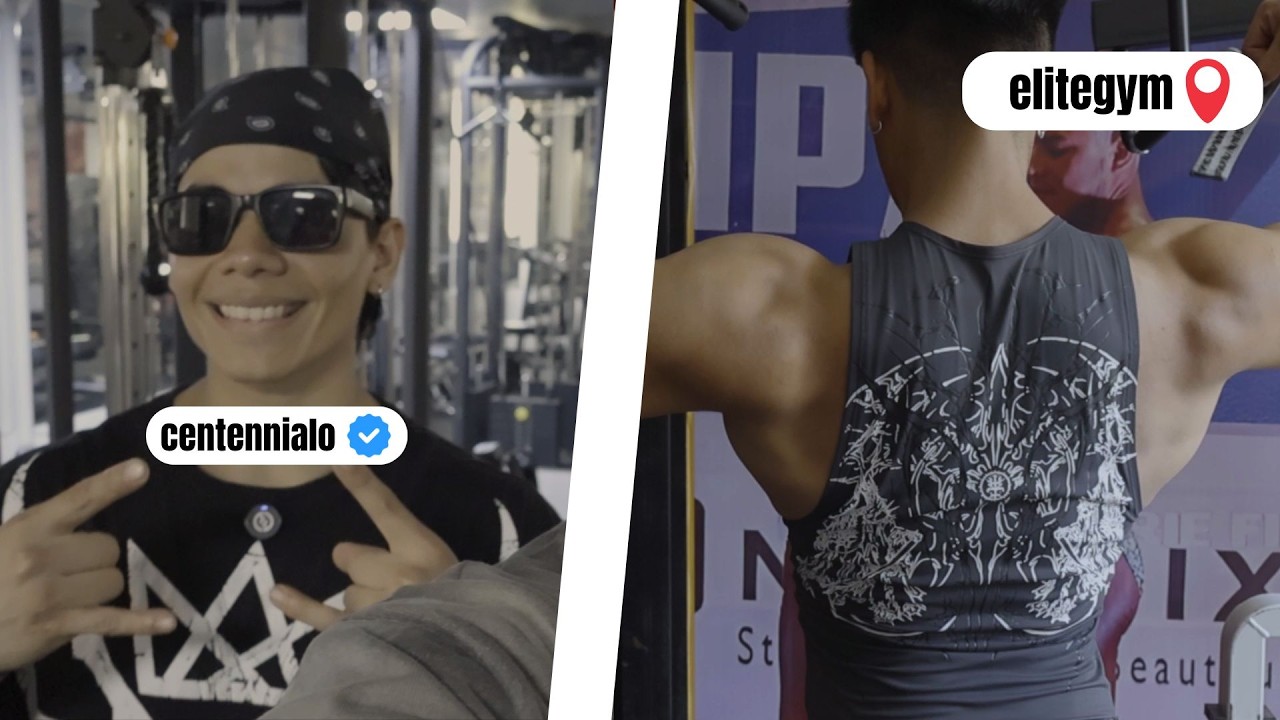 ENTRENAMOS CON EL MÉTODO OLD SCHOOL EN EL ELITE GYM | ft Centennialo