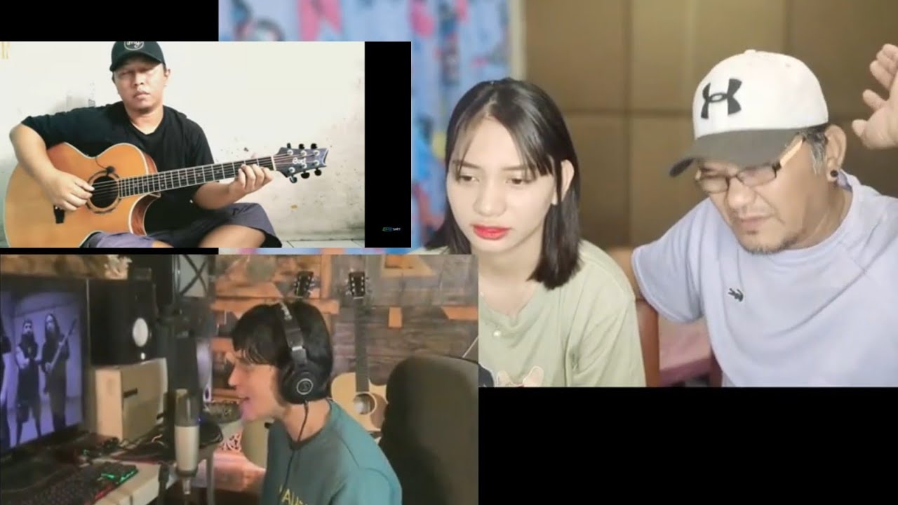 Alip ba ta ft Dimas Senopati /Dream Theater - Another day ( Acoustic Cover ) filipino react