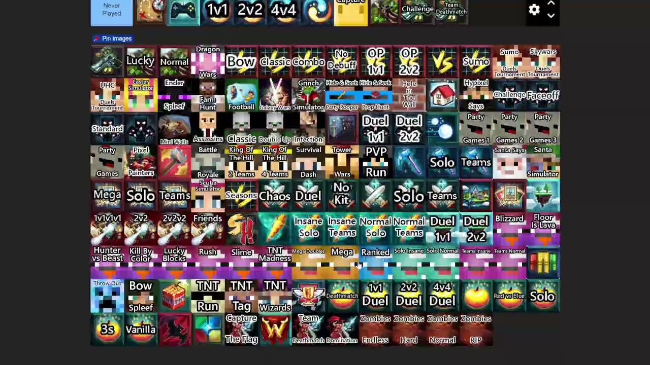 Ranking All of the Hypixel Gamemodes!