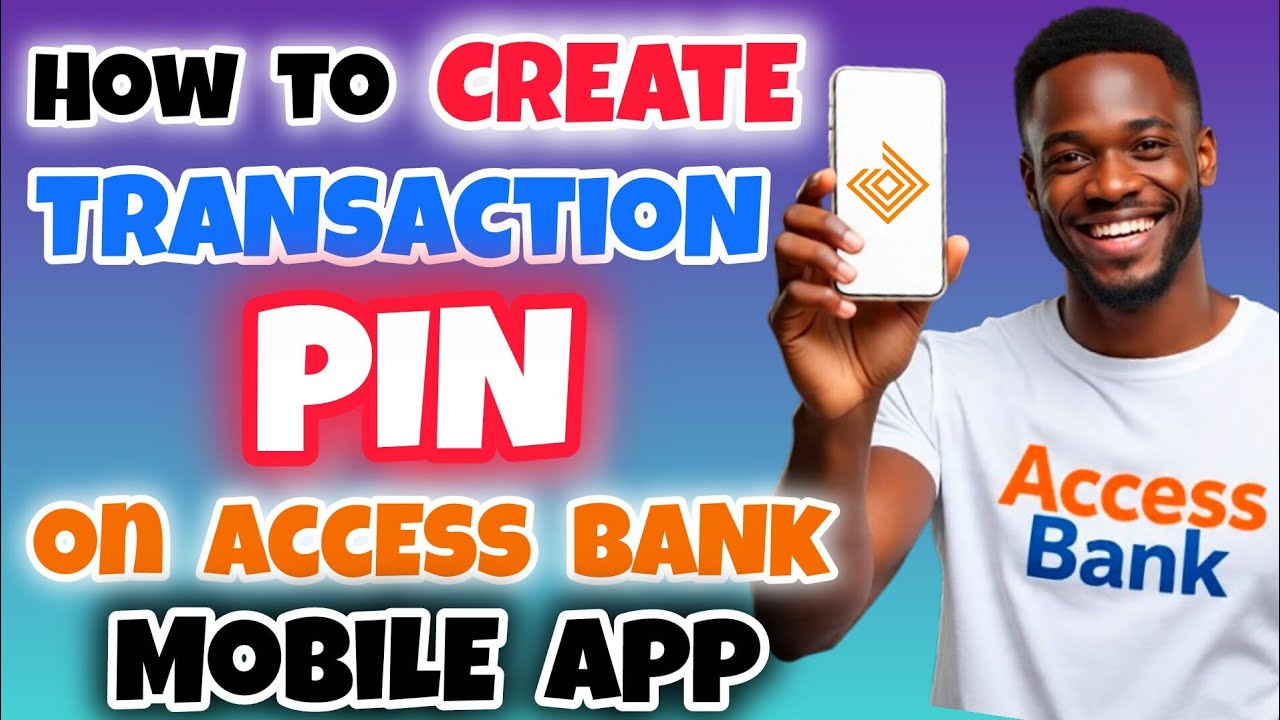 Как создать PIN-код для транзакций в приложении Access Bank | Как установить PIN-код для транзакц...