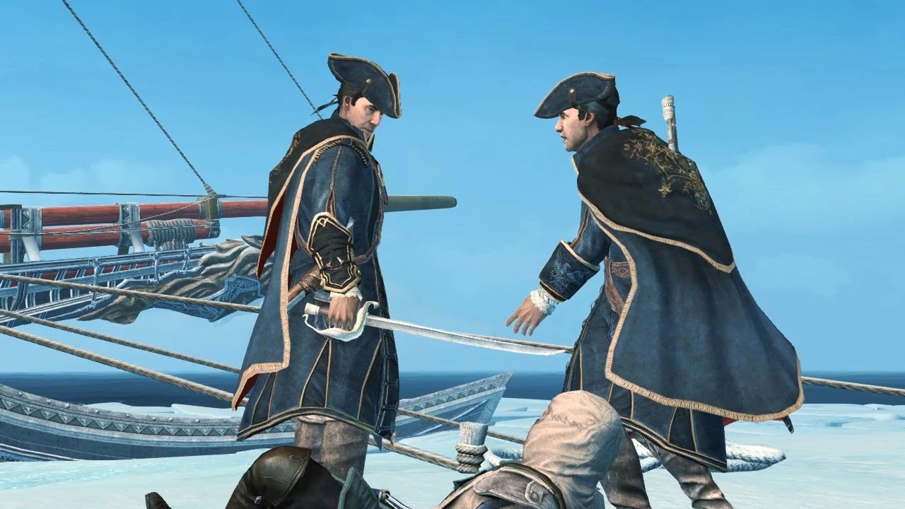Haytham Kenway vs Assassin (Liam O'Brien) || Assassin's Creed Rogue