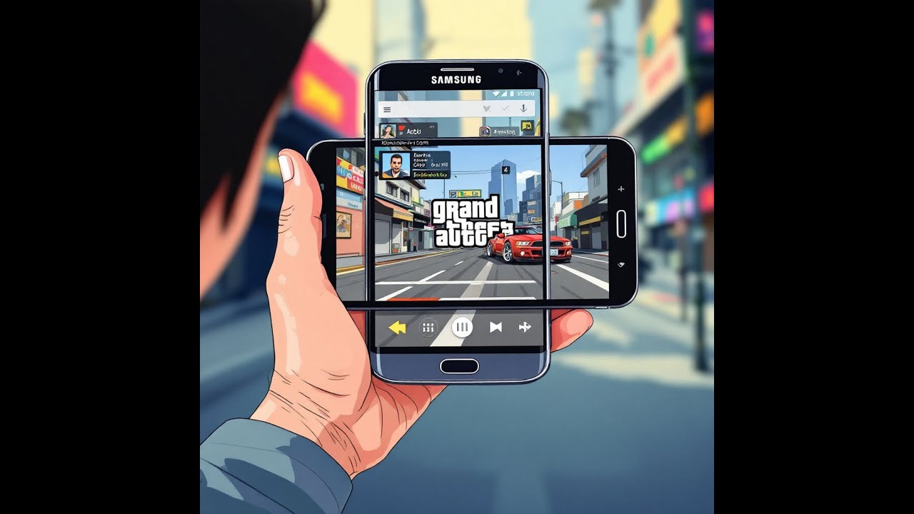GTA 3 ON SAMSUNG GALAXY Y | ANDROID