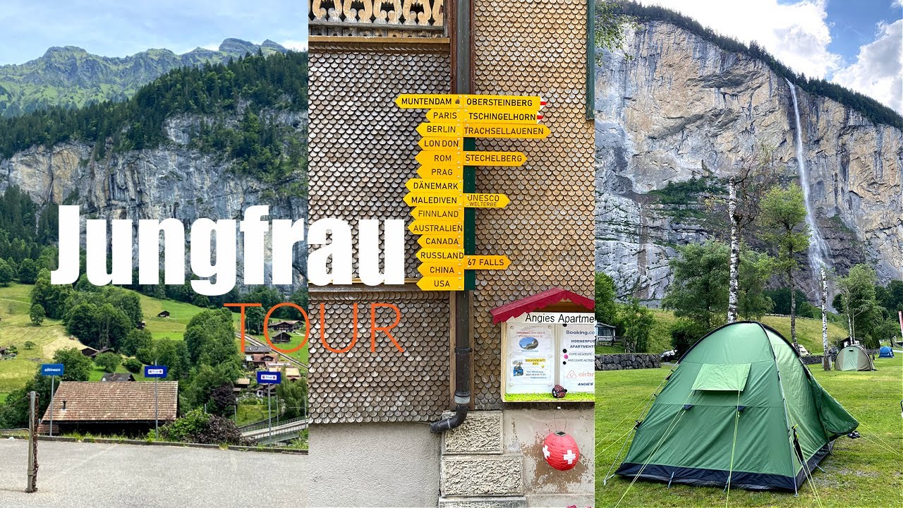 BEST CAMPSITE IN EUROPE | Lauterbrunnen Camping Campsite Tour