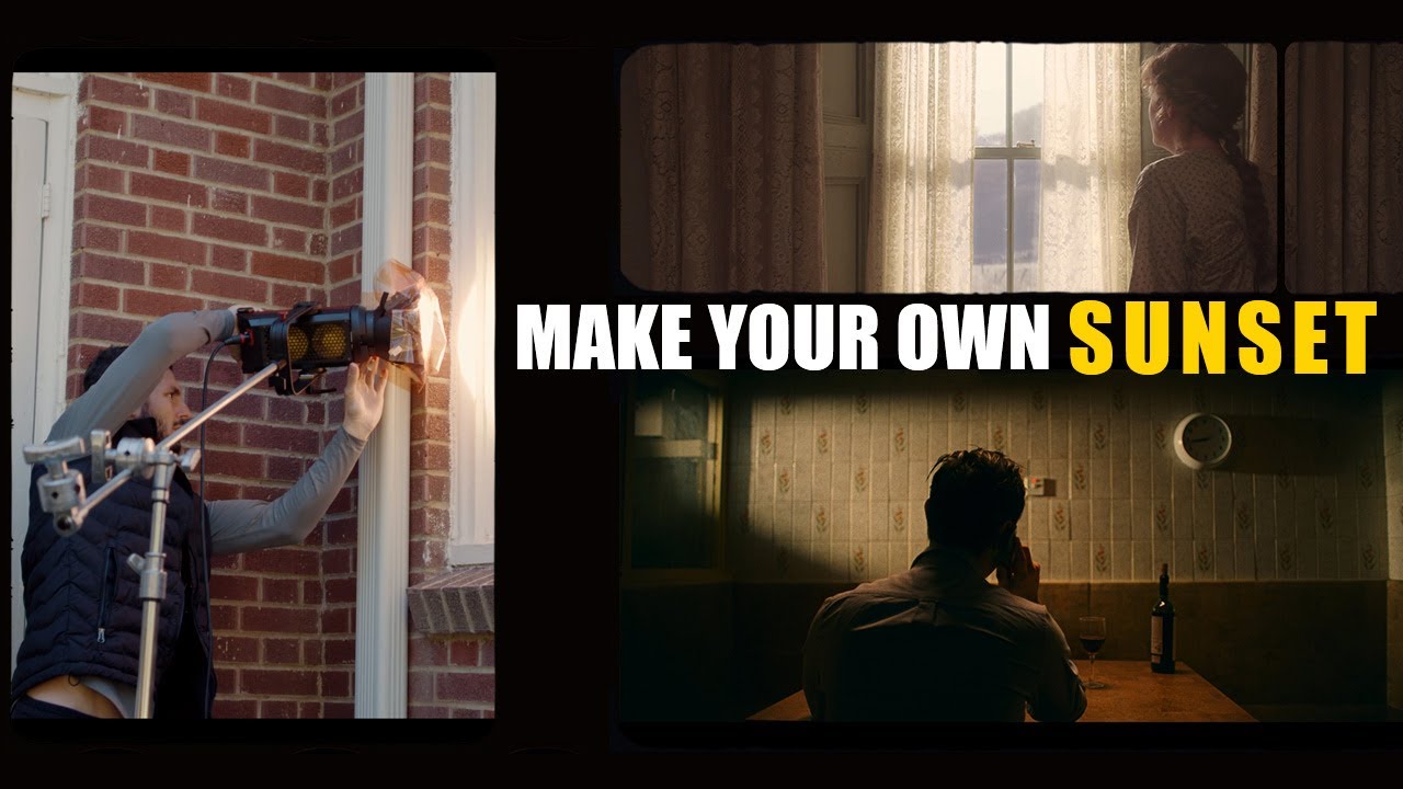 How To Recreate Sunset Lighting | Interior lighting tutorial
