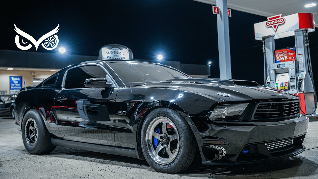 Ford Mustang RIPS с механической коробкой передач и одним турбонаддувом | 1200 лошадиных сил