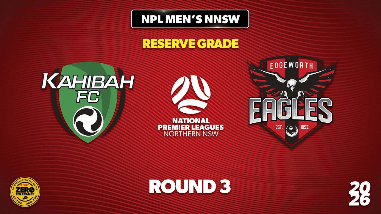 NPL Men's NNSW Reserve Grade Round 3 - Kahibah FC v Edgeworth Eagles