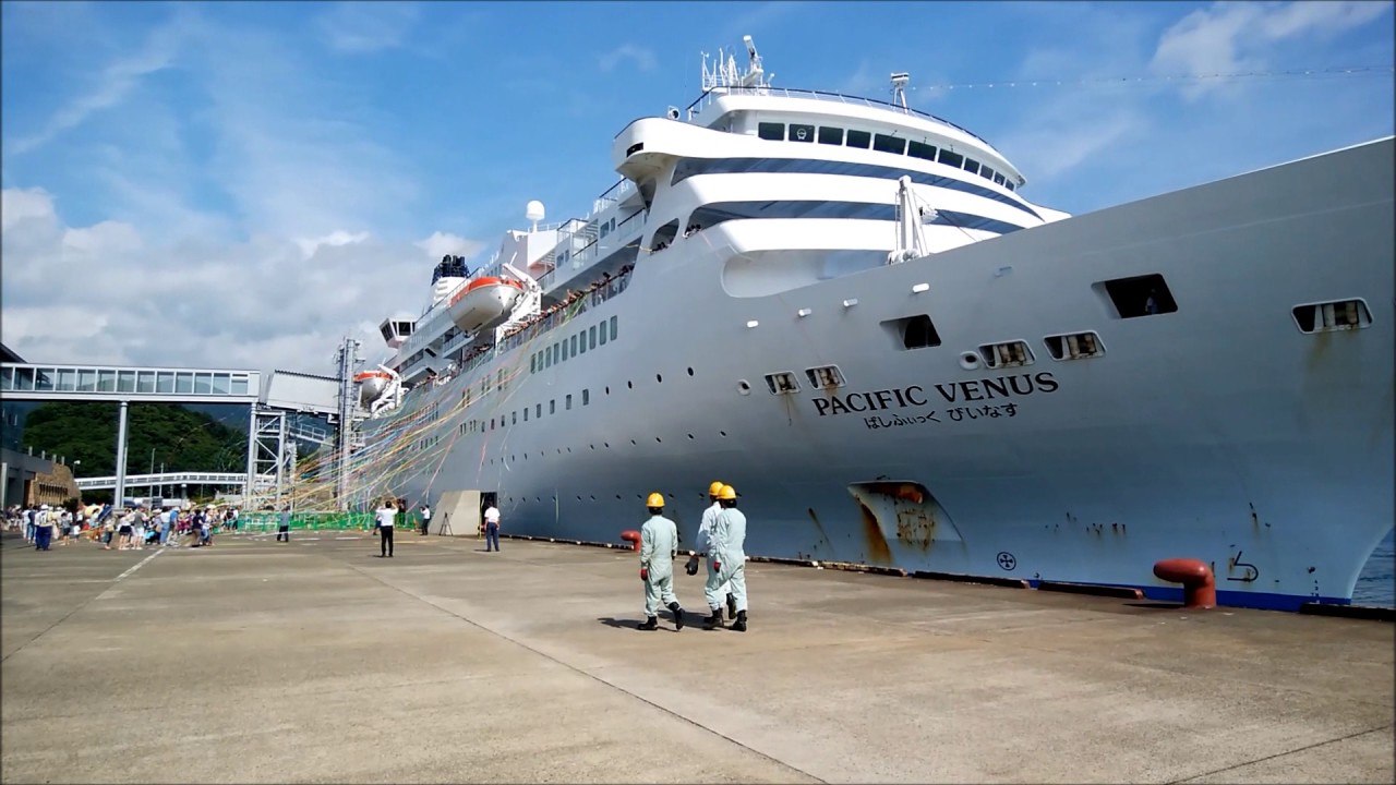 ぱしふぃっくびいなす・敦賀出港 2017.8.1　はぴりゅう 見送り