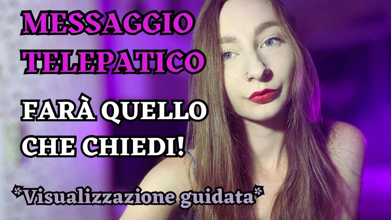 Manda un MESSAGGIO TELEPATICO alla tua persona specifica!