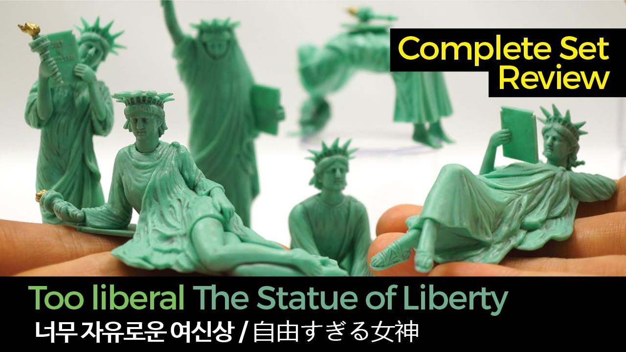 Too liberal The Statue of Liberty / 너무 자유로운 여신상 / 自由すぎる女神