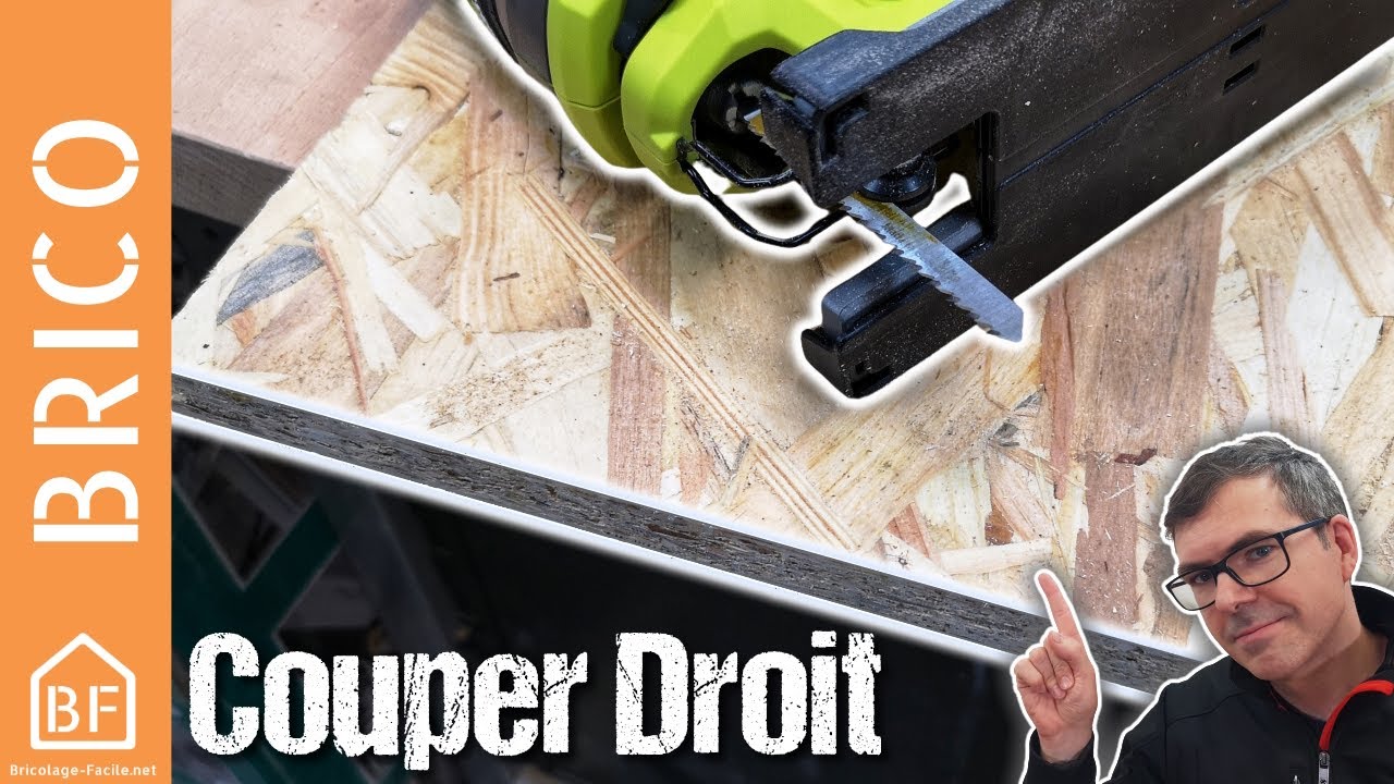 Comment couper droit &agrave; la scie sauteuse ?