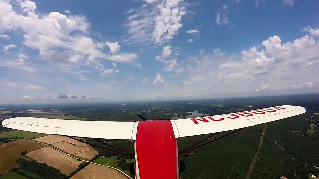 James Ward pre war Aeronca chief ride