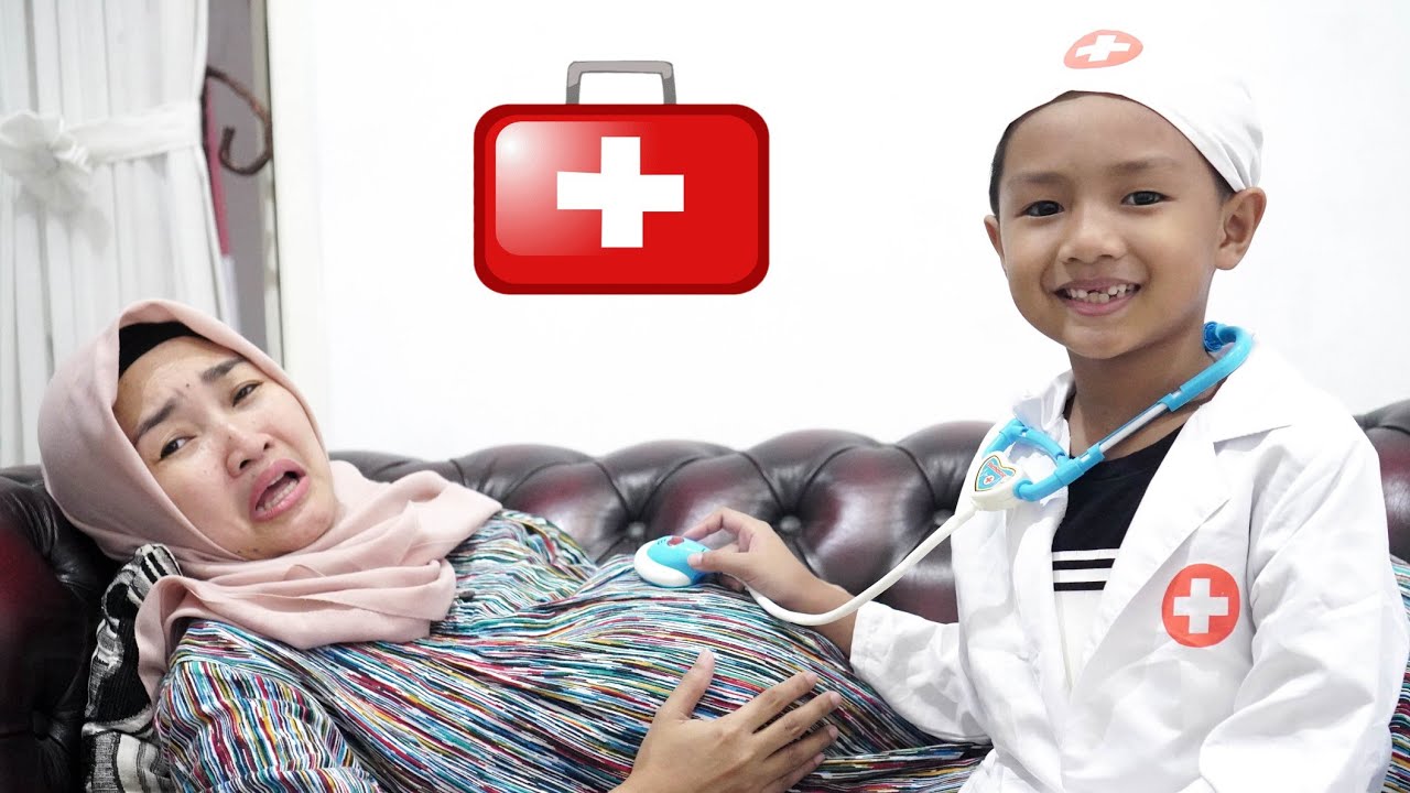 IBU HAMIL SAKIT PERUT KEBANYAKAN MAKAN ES KRIM 🥴 DRAMA DOKTER DOKTERAN | Davino Vlog