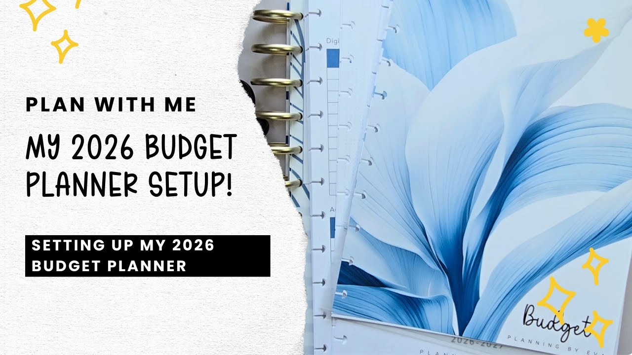 Plan With Me | My 2026 Budget Planner Setup!