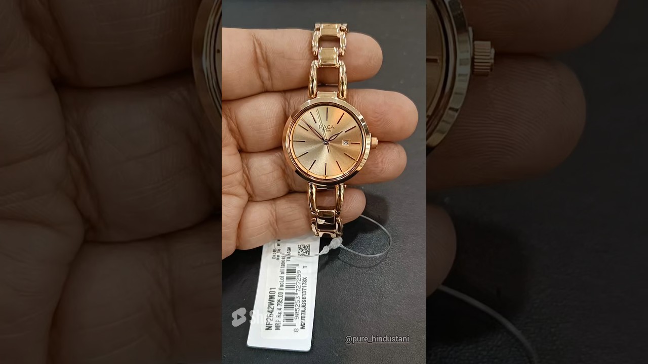 Titan Raga - One Time Investment for Ladies #titan #pure_hindustani