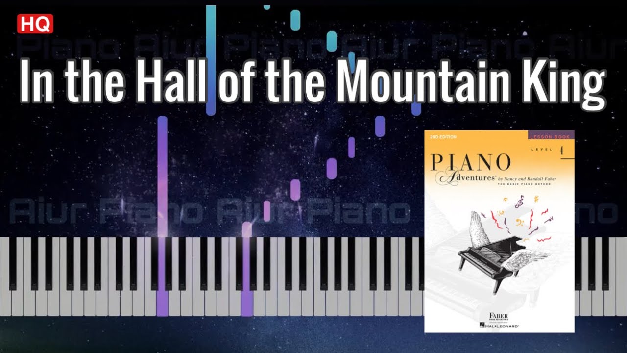 In the Hall of the Mountain King | Piano Adventures Level 4 Lesson Book