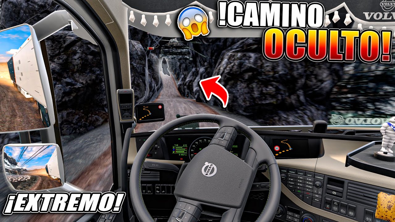 ¡ENTRÉ a un CAMINO OCULTO... y por poco NO LOGRO SALIR! | ETS2