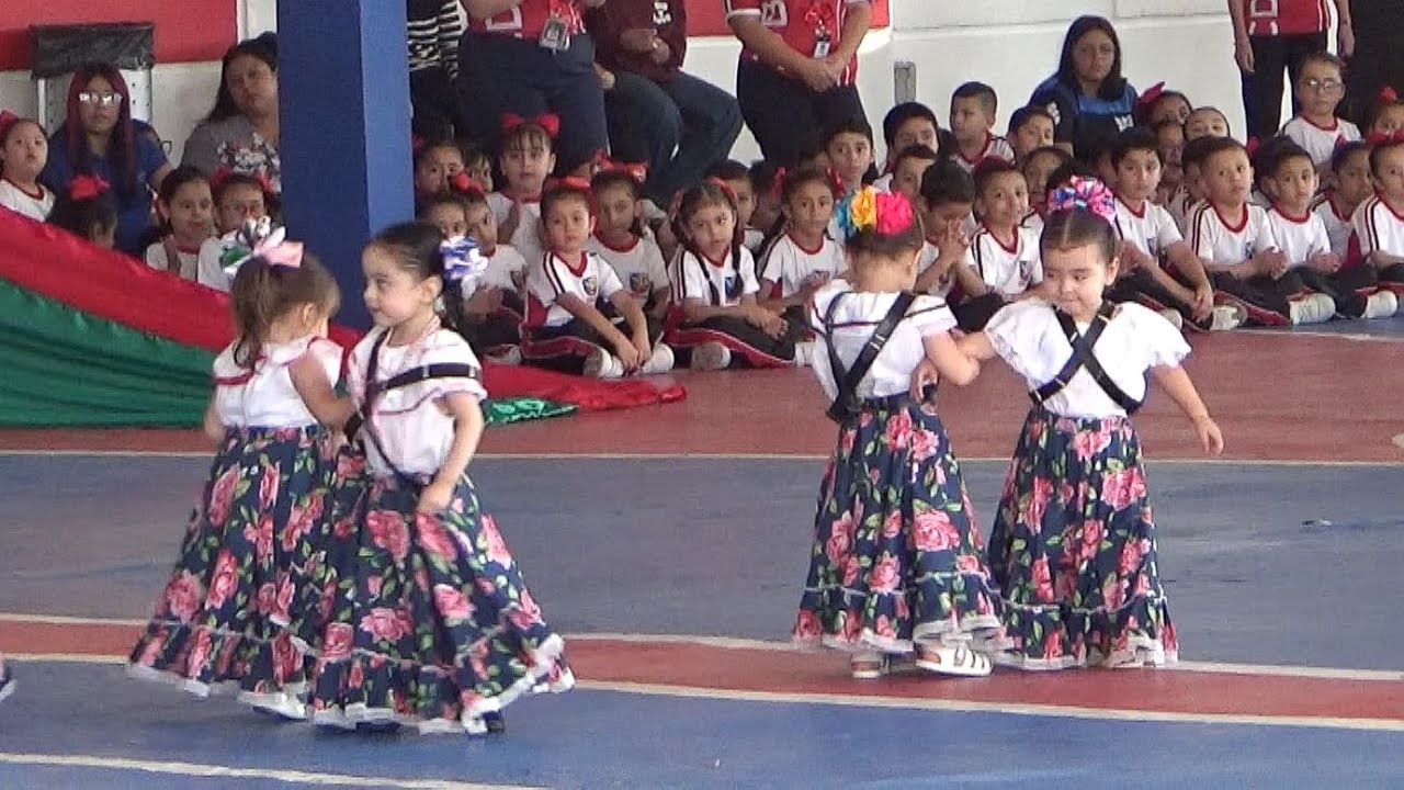 Bailable Niñas de Preescolar. Festival Revolucionario 2025 Don Bosco Matamoros. #DonBoscoMatamoros