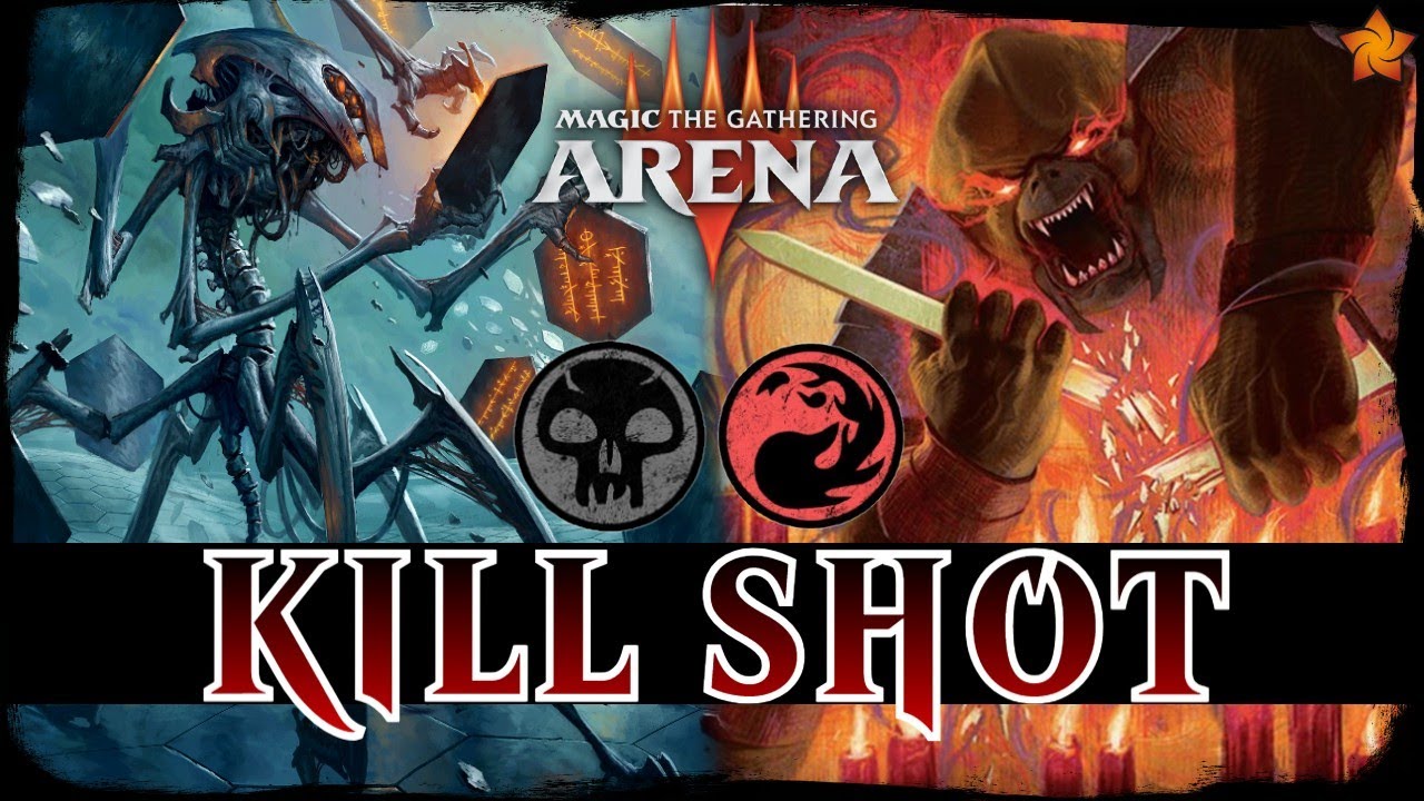 INSTANT WINS | MTG Arena - Rakdos Damage Card Draw Hidetsugu Jank Combo FOUNDATION Standard Deck