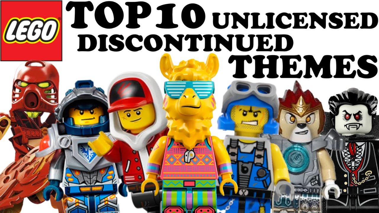 Top 10 Discontinued Unlicensed Lego Themes!