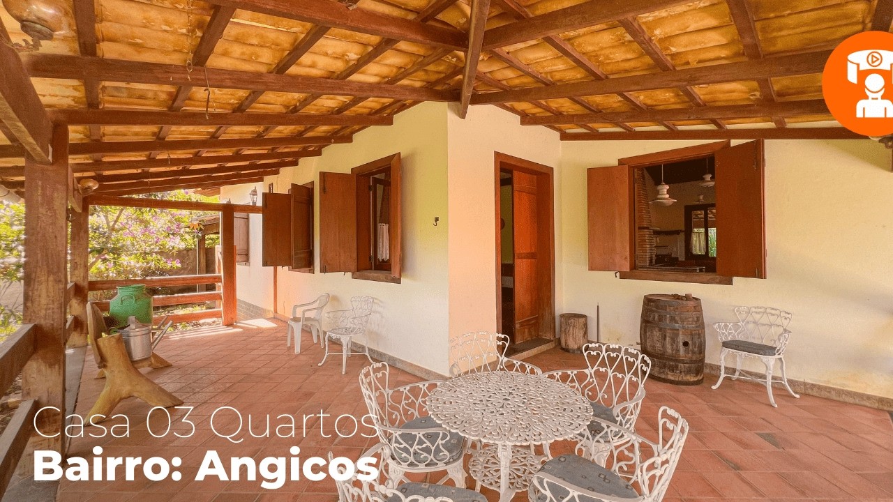 VENDA: CASA 03 QUARTOS - ANGICOS - VESPASIANO/ MG (CÓDIGO: 1163599)