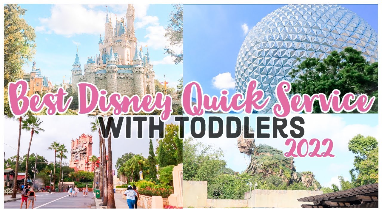 Best Disney World Quick Service Restaurants with Toddlers 2022 | Taking a Toddler to Disney