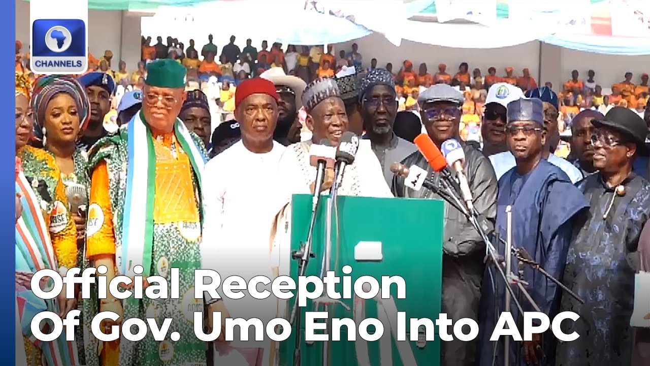 Akwa Ibom State Official Reception Of Gov Umo Eno Into APC