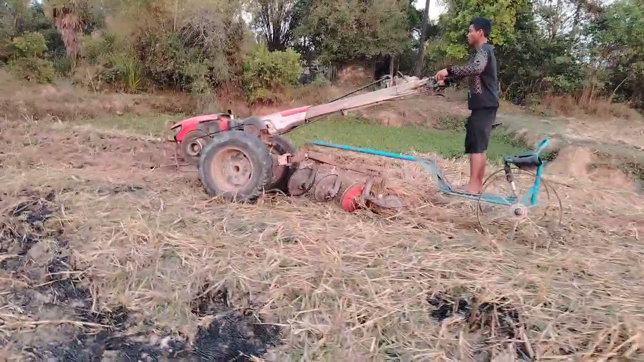M342, Two Wheel Tractor at Work | Village Farming