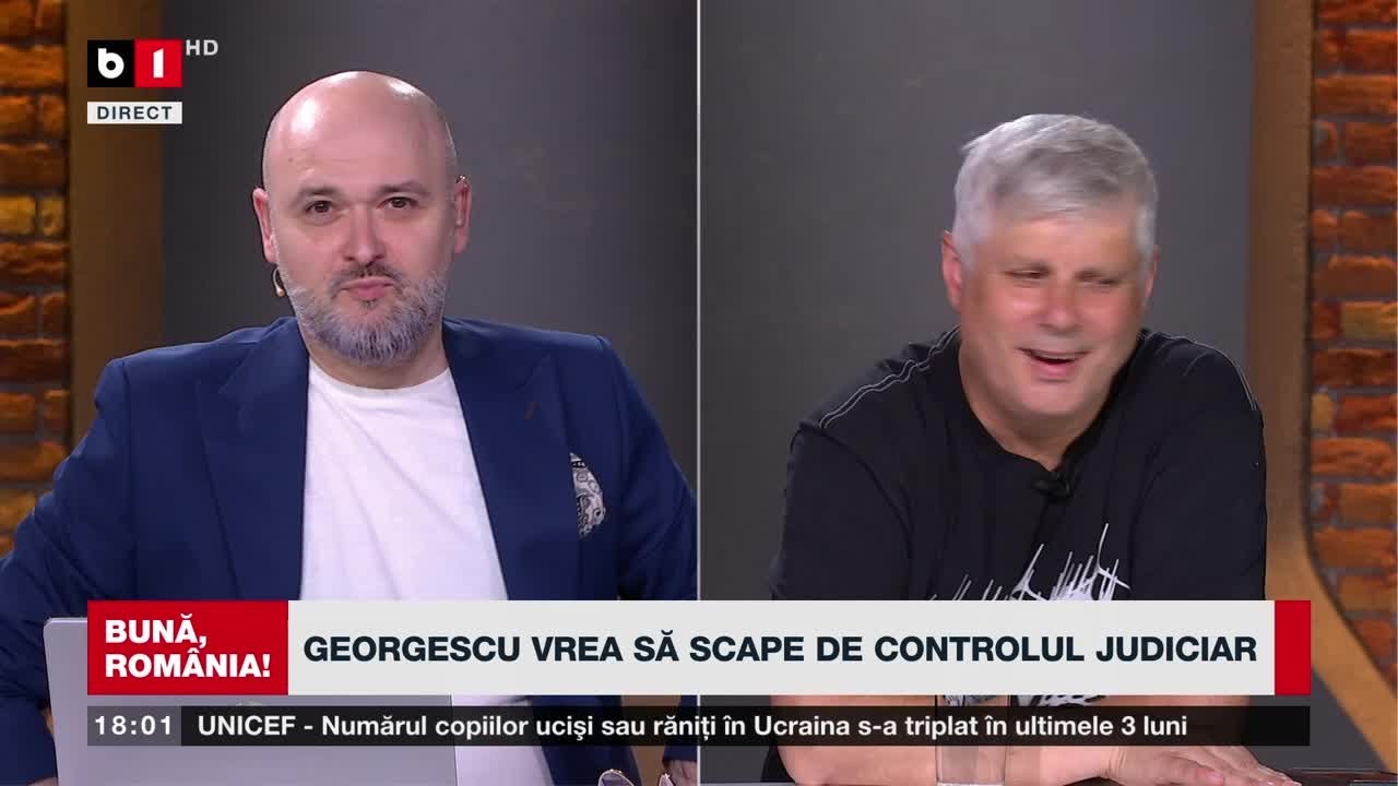 "Ceaușescu" l-a așteptat pe Călin Georgescu. Georgescu, în "vizită" la Judecătoria Sectorului 1