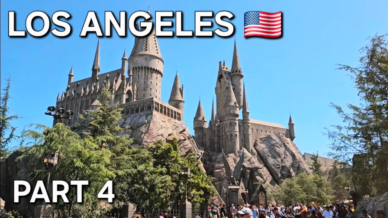 LOS ANGELES - MOVIE PART 4 - Universal Studios Hollywood, LAX