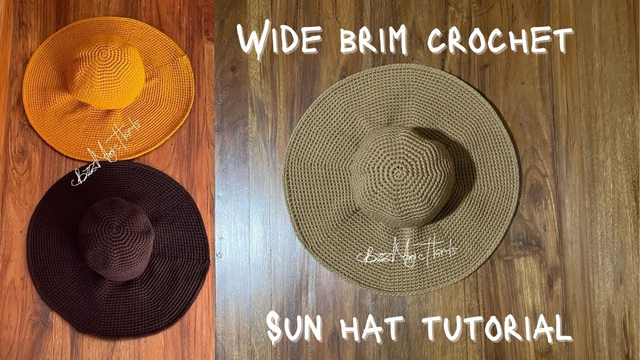 How To Crochet Sun Hat
